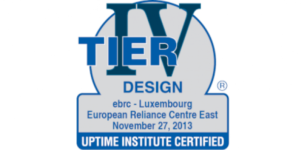 EBRC is certified Tier Design for its Luxembourg Resilience Centre East